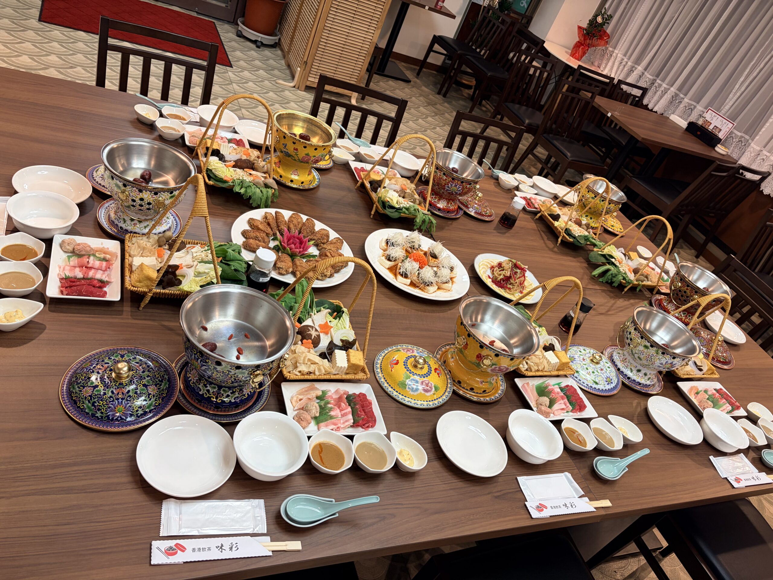 香港飲茶 味彩（アジサイ）